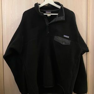 Men’s Patagonia Synchilla fleece Black size Medium